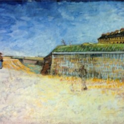 The Ramparts of Paris2 by Van Gogh